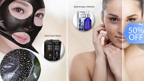 [Imagen:¡Paga Q99 en lugar de Q199 y Elige entre Suero Wonder Essence para Eliminar Arrugas o Mascarilla Black Mask para Eliminar Puntos Negros!]