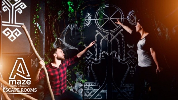 [Imagen:¡Paga Q99 en lugar de Q230 por Pase para 2 Personas en Los Juegos de Escape de A/Maze Miraflores y Pradera: Templo Perdido, Barco Pirata, Castillo Medieval, La Cárcel o Robo al Banco!]
