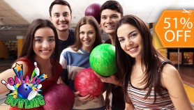 [Image: Galaxy Bowling: 1 Hora de Boliche para 5 Personas + Zapatosm]