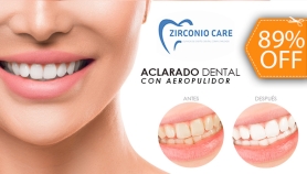 [Image: Aclarado Dental con Aeropulidor + Limpieza Dental con Ultrasonido y Másm]