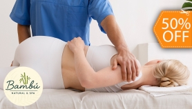 [Image: Ajuste Quiropráctico en Espalda, Cuello y Brazos + Masaje Descontracturantem]