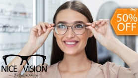 [Image: Lentes Graduados de Policarbonato Blanco + Examen Visual + Aros + Estuchem]