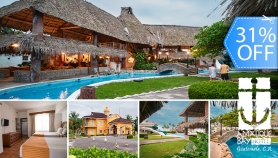 [Image: ¡Descanso Tropical! Estadía Para 2 Adultos y Hasta 2 Niños en Amatique Bay Hotelm]