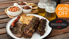 [Image: Parrillada para 2-3: 1 Lb de Pollo + 12 Oz de Carne de Res y de Costilla +  2 Bebidas y Másm]