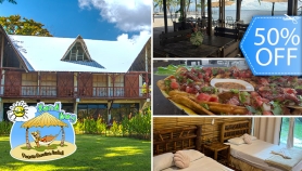 [Image: Sand Bay Eco-Hotel: Estadía para 4 Personas + 2 Desayunos + Entradam]