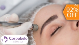 [Image: Microdermoabrasión con Punta de Diamante + Alta Frecuencia + Limpieza Facialm]