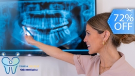 [Image: Radiografía Panorámica Digital + Evaluación + Plan de Tratamientom]