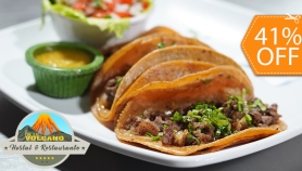 [Image: 3 Órdenes de Tacos a Elección + 3 Bebidas a Elecciónm]