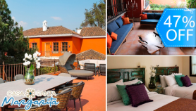 [Image: Estadía para 2 en Casa Santa Margarita, Antigua Guatemala + 2 Desayunosm]