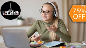 [Image: 1 Mes de Clases de Inglés o Francés (Nivel Básico) + Material de Acceso 24/7 + Personal Capacitado + Matrículam]