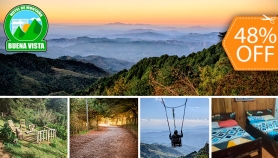 [Image: Estadía para 4 en Miramundo, Chalatenango + 4 Hamburguesas con Papas Fritas + 4 Bebidasm]