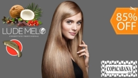 [Image: Alisado Brasileño Lu de Melo: Coco, Guaraná, Chocolate, Argán o Acaim]