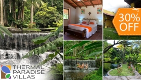 [Image: Estadía de 1 Noche Hasta Para 10 Personas en Thermal Paradise Villas, Sonsonate ¡Solo 18 Cupones Disponibles!m]