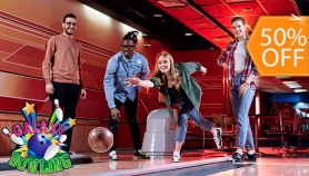 [Image: Galaxy Bowling: 1 Hora de Boliche para 5 Personas + Zapatosm]