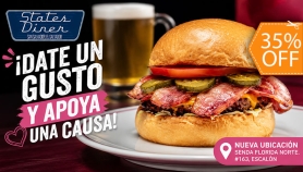 [Image: 2 Classic Cheeseburgers: 1/3 Lb de Carne de Res con Tocino, Hongos o Jalapeños  + 2 Acompañamientos a Elecciónm]
