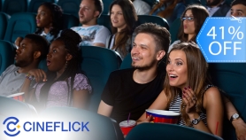 [Image: 4 Entradas al Cine (Estreno o Cartelera), 2 Hot Dogs, 2 Poporopos y 4 Bebidasm]