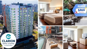 [Image: ¡FLASH SALE! Fin de Semana en Clarion Hotel &amp; Suites Guatemala Hasta Para 2 Adultos y 2 Niños, Deluxe Doble, Desayunos y Másm]