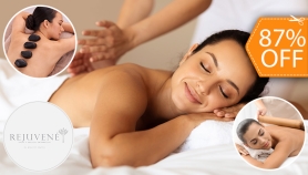 [Image: Masaje Relajante con Drenaje Linfático + Piedras Calientes + Bambuterapiam]