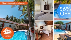 [Image: Estadía en Monterrico Hasta Para 4, Habitación con A/C, Piscina, Playa y Más.m]