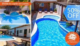 [Image: ¡Estadía para Grupo de 5 a 8 Personas en Monterrico! Habitaciones con A/C, Playa, Piscina y Másm]