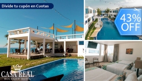 [Image: ¡Casa Real Boutique Monterrico! Estadía Para Hasta 6 Personas, Playa Privada, Piscina y Másm]