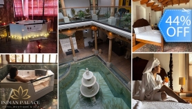 [Image: Indian Palace: Estadía Romántica para 2 Personas en Habitación Suite Deluxe, Desayunos y Decoración Románticam]