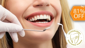 [Image: Blanqueamiento Dental con Luz LED + Limpieza Dental con Ultrasonido + Aplicación de Flúor + Consulta Odontológicam]