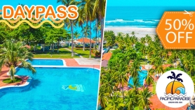 [Image: ¡Day Pass Hasta Para 6 Personas en Pacific Paradise, Costa del Sol! Playa, Piscinas, Glorietas y Másm]